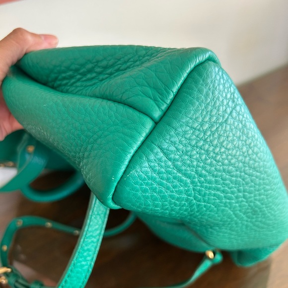 Rare Marc Jacobs Green Leather Backpack - Picture 6 of 11